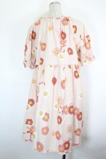 画像2: PINK HOUSE / ひな菊コサージュプリントチュニックブラウス  ピンク I-26-10-17-070-LO-BL-SA-ZI (2)