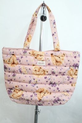 Preview of テディリース柄トートBag  ピンク