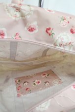 画像3: PINK HOUSE / フリルローズ柄ボストンバッグ  ピンク I-26-10-17-115-LO-BG-TE-ZI (3)