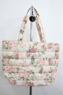 Preview of ロージアフルーリィ柄キルティングトートBag  ピンク
