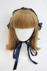 画像2: LOLITAその他(お買取対象外) / レースリボンヘッドドレス   I-26-10-17-122-LO-AC-SA-ZI (2)