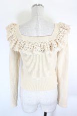 画像3: LOLITAその他(お買取対象外) / スクウェアネックニットトップス  ベージュ I-26-10-17-019-LO-TO-SA-ZI (3)
