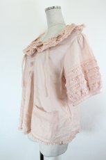 画像2: PINK HOUSE / フリル使いローンブラウス  ピンク I-26-10-17-022-LO-BL-SA-ZI (2)