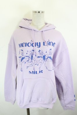 Preview of melody lineパーカー  ラベンダー