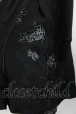 画像3: Ozz Croce / 龍刺繍パーカーワンピース  黒 I-26-10-20-058-OO-OP-SA-ZI (3)