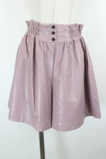 画像1: MILK / レザーショートパンツ  ピンク I-26-10-20-085-ML-PA-TE-ZI (1)