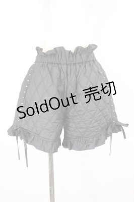 Preview of PRECIOUS QUILTING SHORTS 2 黒
