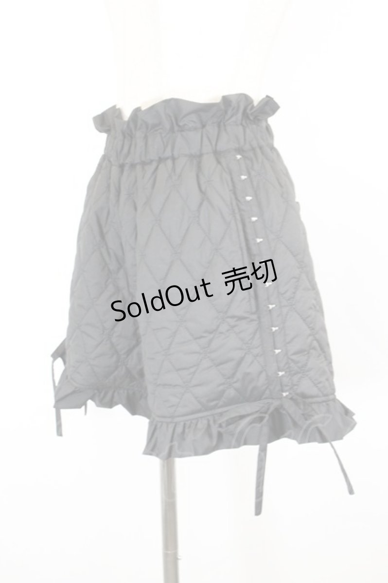 画像2: Candy Stripper / PRECIOUS QUILTING SHORTS 2 黒 I-26-10-20-093-PU-PA-TE-ZI (2)