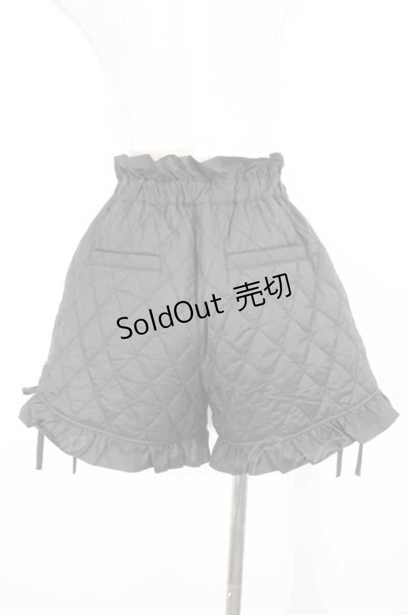 画像3: Candy Stripper / PRECIOUS QUILTING SHORTS 2 黒 I-26-10-20-093-PU-PA-TE-ZI (3)