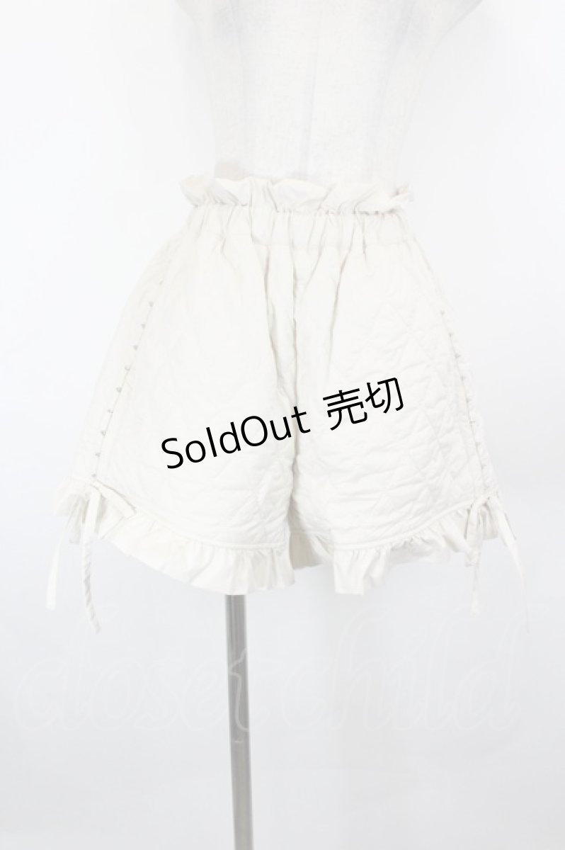 画像1: Candy Stripper / PRECIOUS QUILTING SHORTS 2 ベージュ I-26-10-20-096-PU-PA-SA-ZI (1)