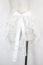 画像3: Princess Flower Garden / TT*KRS3WAYレーススカート  白 I-26-10-20-097-LO-SK-TE-ZI (3)