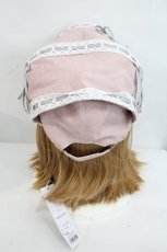 画像3: Candy Stripper / HEAD DRESS CAP  ピンクＸ白 I-26-10-20-109-PU-AC-SA-ZI (3)