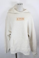 画像1: Katie / FLAG CHECK LOGO hood F OATMEAL I-26-10-20-012-LO-TO-TE-ZI (1)