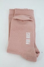 画像2: PINK HOUSE / スコッチテリアモチーフソックス  ピンク I-26-10-20-123-LO-ZA-SA-ZI (2)