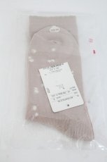 画像2: PINK HOUSE / Rose Pearl柄ソックス  ピンク I-26-10-20-124-LO-ZA-SA-ZI (2)