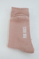 画像2: PINK HOUSE / クッキーラビッツモチーフソックス  ピンク I-26-10-20-127-LO-ZA-SA-ZI (2)
