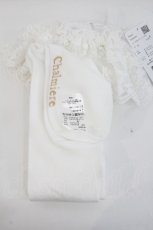 画像2: Chalmiere / レース付ハイソックス  白 I-26-10-20-128-AX-ZA-TE-ZI (2)