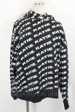画像1: Katie / KATIE LOGO FAB BIG HOODIE F 黒 I-26-10-20-016-LO-TO-TE-ZI (1)