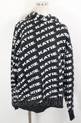 Preview of KATIE LOGO FAB BIG HOODIE F 黒