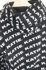 画像3: Katie / KATIE LOGO FAB BIG HOODIE F 黒 I-26-10-20-016-LO-TO-TE-ZI (3)