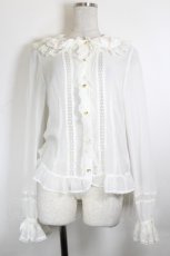 画像1: Angelic Pretty / Sweet Creamブラウス  白 I-26-10-22-001-AP-BL-TE-ZI (1)