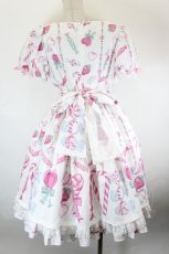 画像2: Angelic Pretty / Candy Ornamentワンピース  白 I-26-10-22-055-AP-OP-TE-ZI (2)