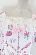 画像4: Angelic Pretty / Candy Ornamentワンピース  白 I-26-10-22-055-AP-OP-TE-ZI (4)