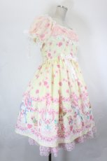 画像3: Angelic Pretty / Ohanami Bunnyワンピース  イエロー I-26-10-22-056-AP-OP-TE-ZI (3)