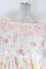 画像4: Angelic Pretty / Ohanami Bunnyワンピース  イエロー I-26-10-22-056-AP-OP-TE-ZI (4)