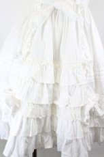 画像5: Angelic Pretty / Sweetフリルジャンパースカート  白 I-26-10-22-058-AP-OP-SA-ZI (5)