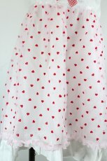 画像5: Nile Perch / フロッキーハートシフォンキャミワンピース  ピンクＸ赤Ｘ白 I-26-10-22-063-LO-OP-SA-ZI (5)