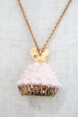 画像3: Q-pot. / プリンセス・ムーン・カップケーキネックレス  ピンク I-26-10-22-098-QP-AC-TE-ZI (3)