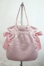 画像4: Maison de FLEUR / コリラックマダブルリボントートバッグ  ピンク I-26-10-22-111-LO-BG-TE-ZI (4)