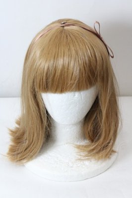 Preview of ロゴリボンカチューシャ  オレンジベージュ