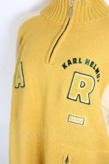 画像4: Karl Helmut / ワッペンハイネックニットカウチン  からし I-26-10-22-029-EL-TO-SA-ZI (4)
