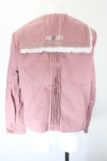 画像2: PINK HOUSE / セーラー襟ジャケット  ピンク I-26-10-25-037-LO-TO-SA-ZI (2)