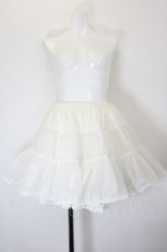 画像1: BABY,THE STARS SHINE BRIGHT / パニエ  白 I-26-10-25-087-BA-SK-SA-ZI (1)
