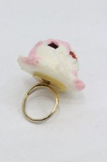 画像2: Q-pot. / ピーチアイスクリームリング   I-26-10-25-106-QP-AC-SA-ZI (2)