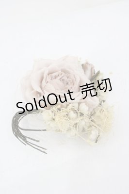 Preview of 薔薇フラワーコサージュ  ピンクＸアイボリー