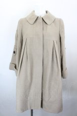 画像1: JILLSTUART / Aラインコート  ベーージュ I-26-10-28-059-LO-CO-TE-ZI (1)