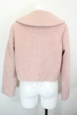 画像2: PINK HOUSE / PINK HOUSE×misako aokiリボン付きショートコート  ピンク I-26-10-28-061-LO-TO-TE-ZI (2)