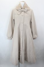 画像1: m petit by misako / AM*リボンコート M 中薄橙 I-26-10-28-062-LO-JA-SA-ZI (1)