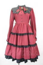 画像1: ALICE and the PIRATES / Vampire Dollワンピース  ワイン I-26-10-28-067-PA-OP-TE-ZI (1)
