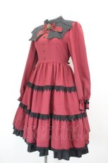 画像3: ALICE and the PIRATES / Vampire Dollワンピース  ワイン I-26-10-28-067-PA-OP-TE-ZI (3)