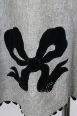 画像3: Emily Temple cute / 裾リボンジャンパースカート 160 グレー I-26-10-28-073-ET-OP-TE-ZI (3)