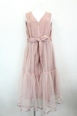 画像3: axes femme POETIQUE / 3WAYトレンチコート M ピンク I-26-10-28-074-AX-CO-SA-ZI (3)