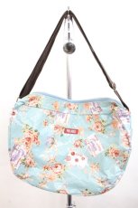 画像1: PINK HOUSE / ショルダーバッグBOOK バッグ  サックス I-26-10-28-110-LO-BG-TE-ZI (1)