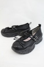 画像3: m petit by misako / NINA’Sコラボ バレエパンプススニーカー  黒 I-26-10-28-126-LO-SH-TE-ZI (3)
