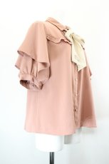 画像3: axes femme / ブーケリボン刺繍ブラウス M ピンク I-26-10-28-012-AX-BL-TE-ZI (3)