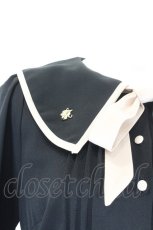 画像3: Amavel / Classical Ladyパイピングワンピース F ブラック I-26-10-30-036-CA-OP-TE-ZI (3)